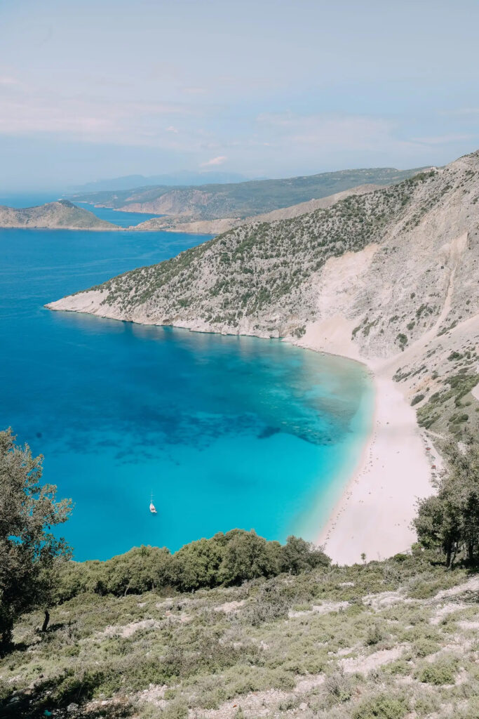 Myrtos Beach Greece - Top 10 places to travel in Greece By Richmond Villa Greece (C)